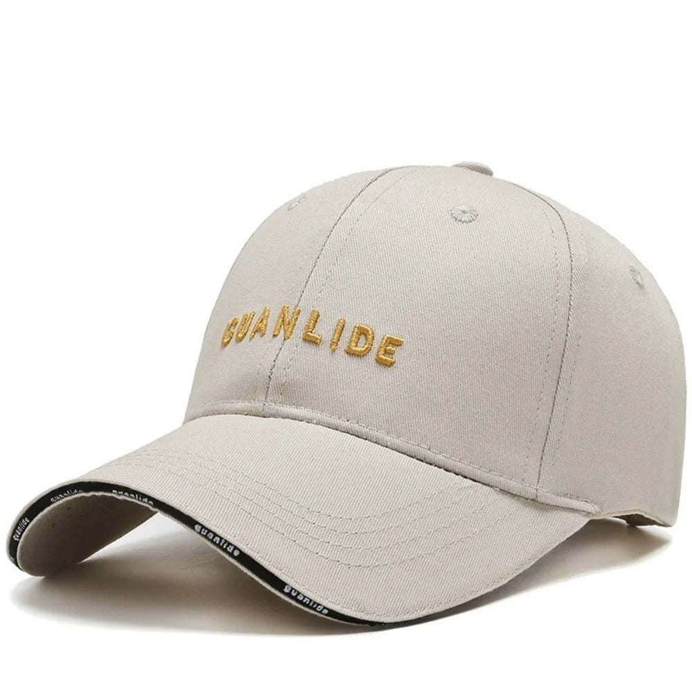 Embroidered Breathable Adjustable Soft Top Snapback Cap
