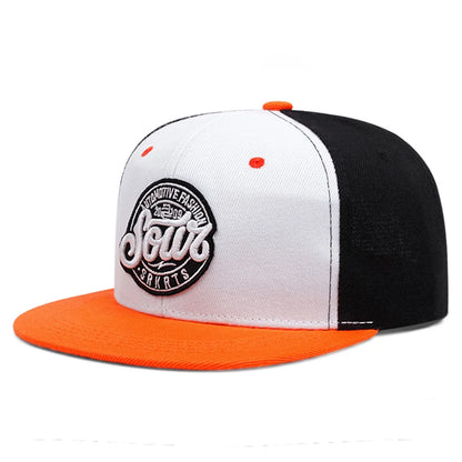 SOWT Embroidered Hip-Hop Skateboarding Snapback Cap