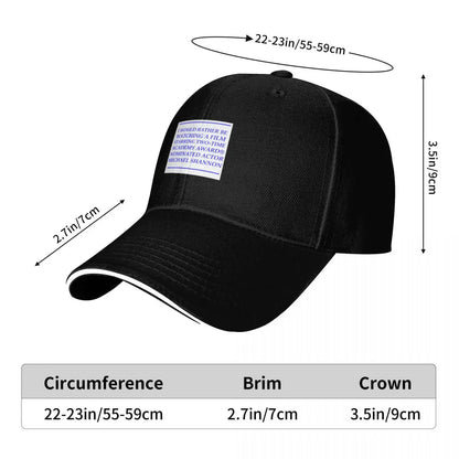 Michael Shannon Vintage Retro Baseball Cap