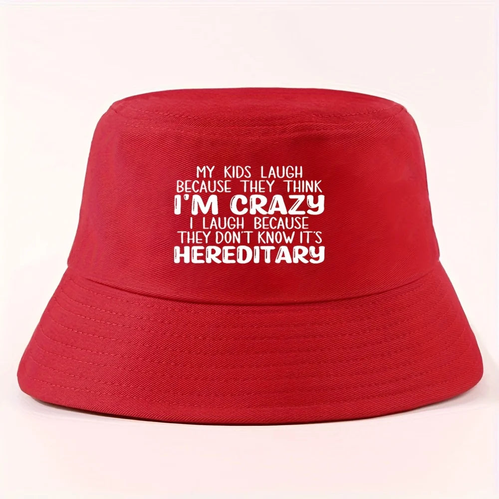Crazy Hereditary Reversible Summer Bucket Hat