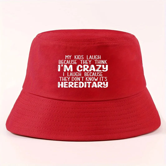 Crazy Hereditary Reversible Summer Bucket Hat