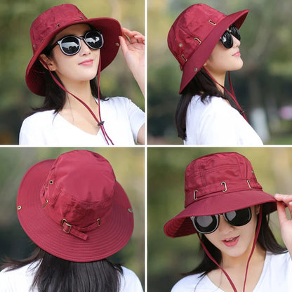 RICYGVM Wide Brim UV Protection Bucket Hat