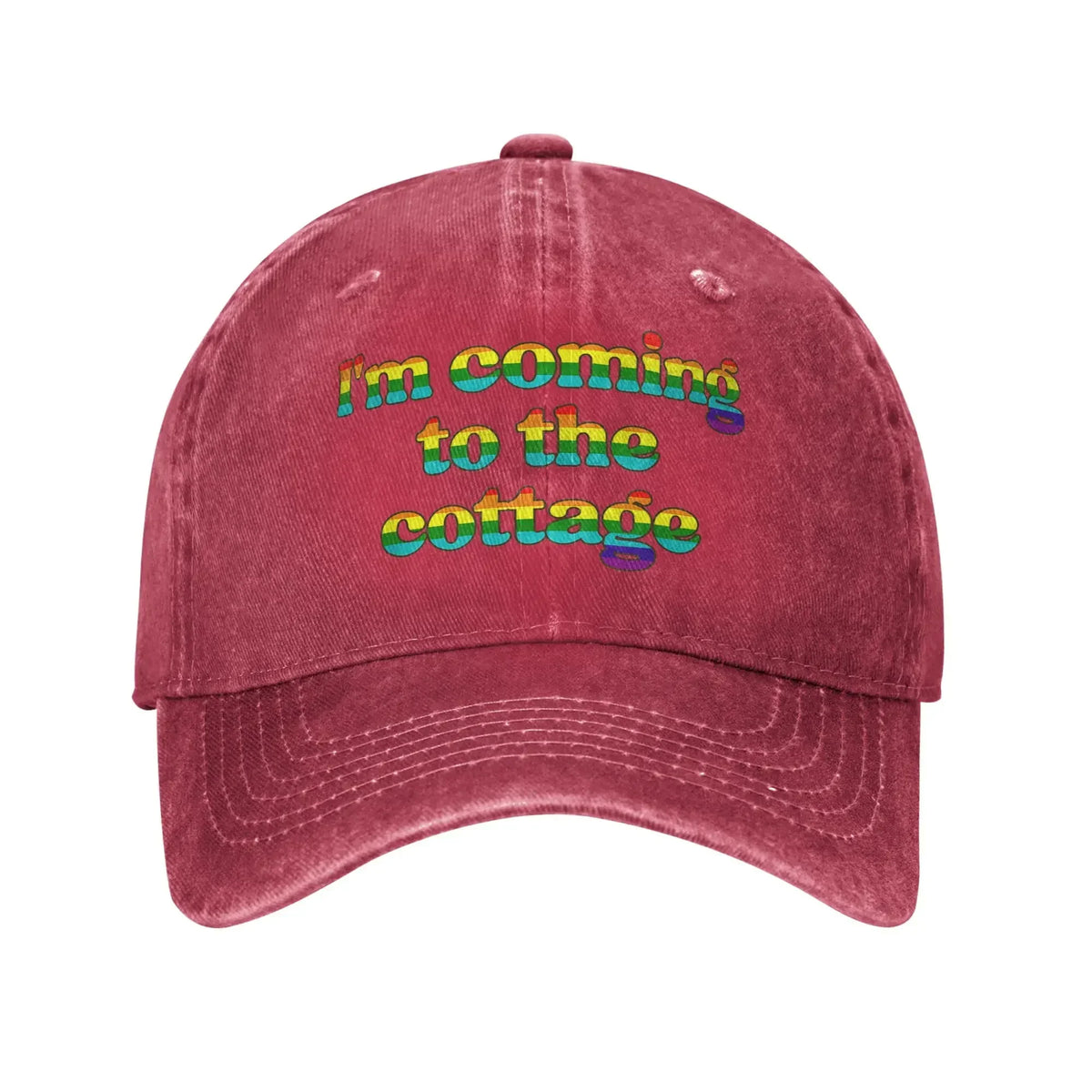 Heated Rivalry I'm Coming To The Cottage Baseball Cap