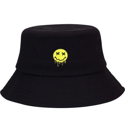 Graffiti Smiley Fashion Bucket Hat