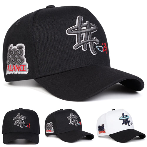 HA Letter Embroidery Outdoor Baseball Cap