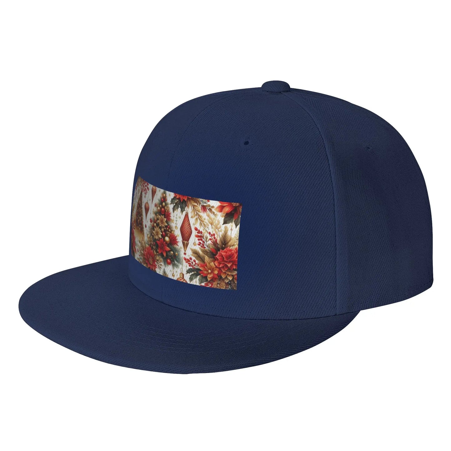Fashion Wave Of Trees Holiday Pattern Snapback Cap
