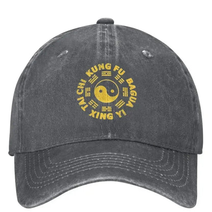 Kung Fu Tai Chi Xingyi Bagua Symbol Baseball Cap