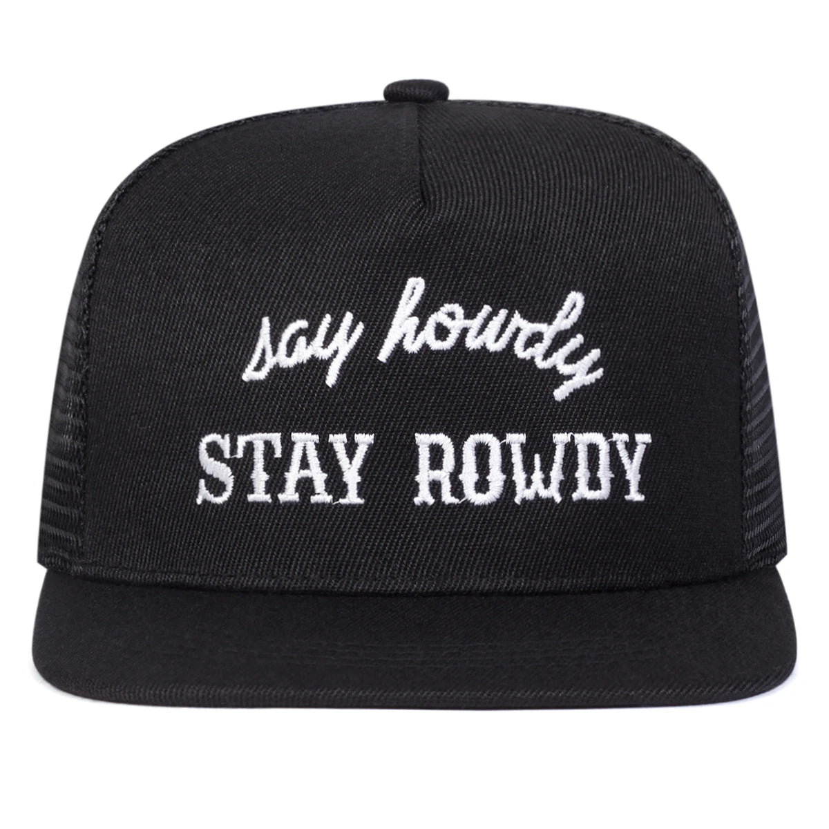 Unisex Embroidery Hip- Hop Net Hats Spring Summer Outdoor