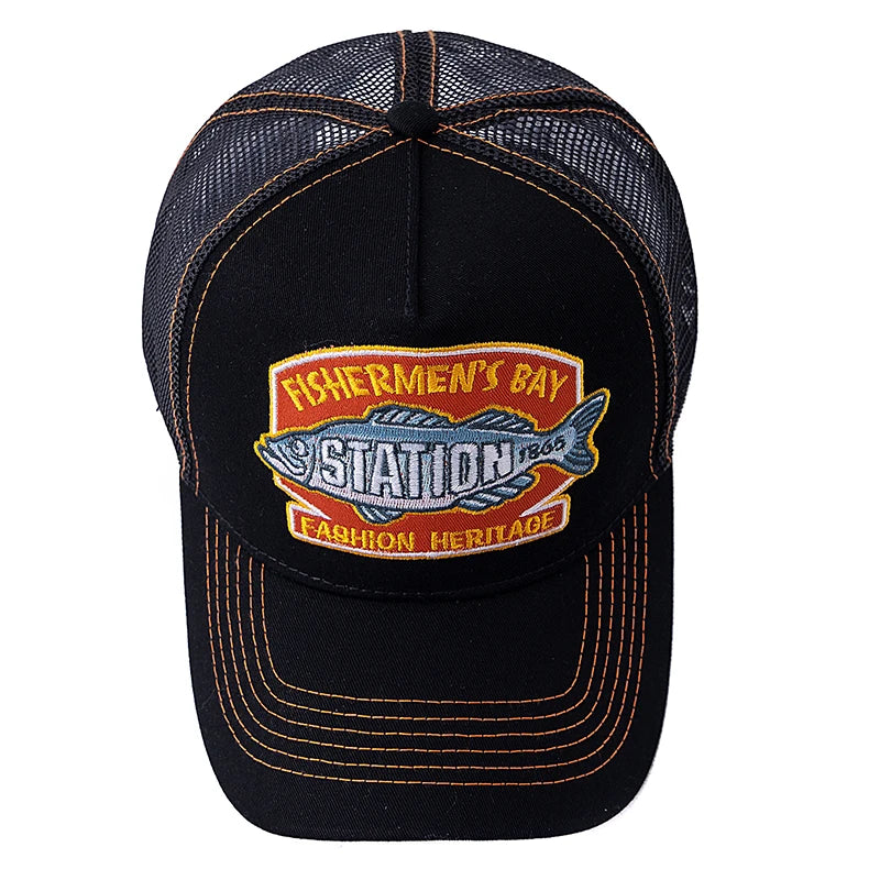 Unisex Summer Fishing Baseball Cap