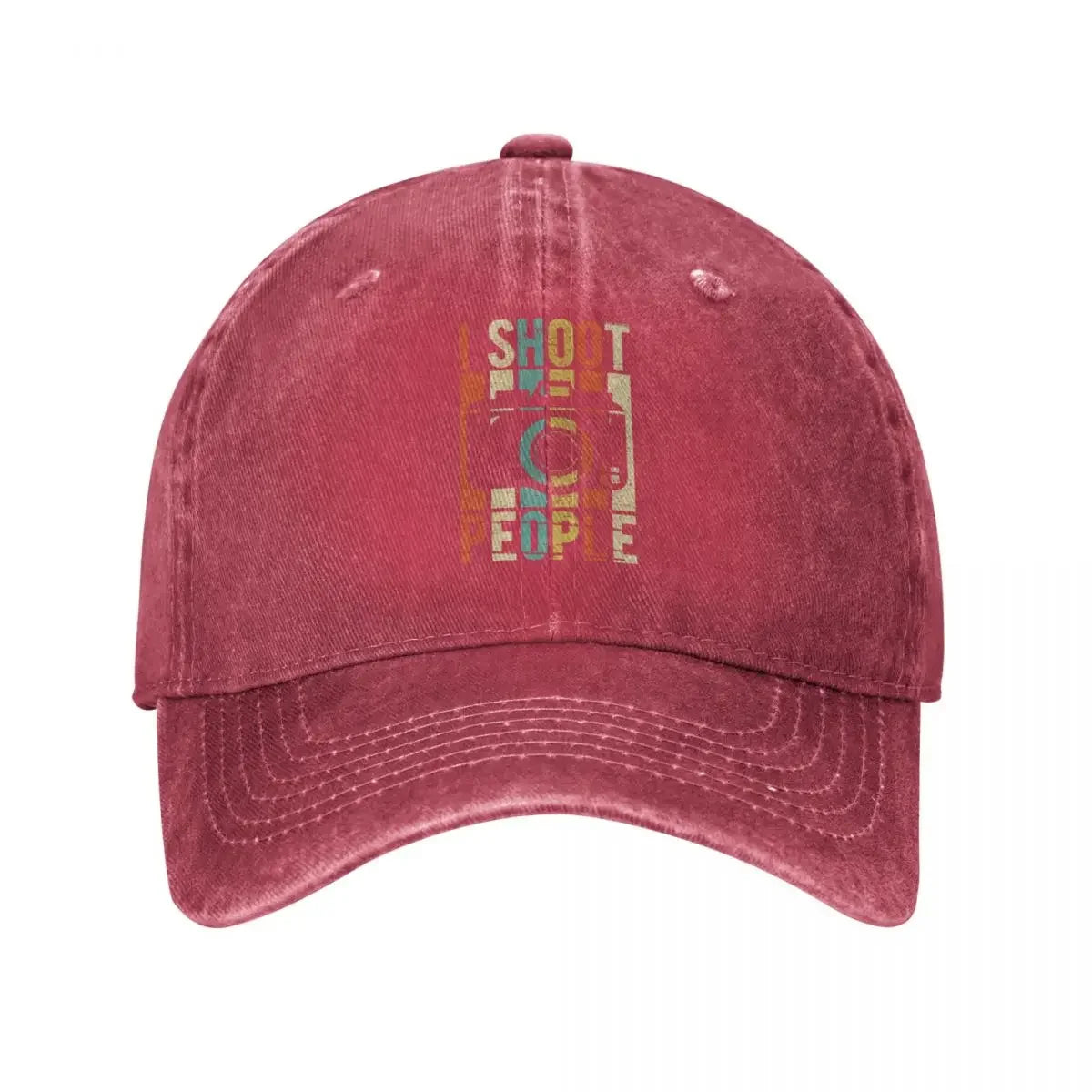 Vintage Photographer Distressed Baseball Cap