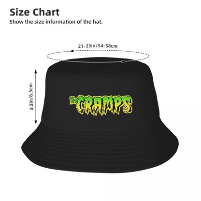 The Cramps Retro Punk Rock Band Bucket Hat