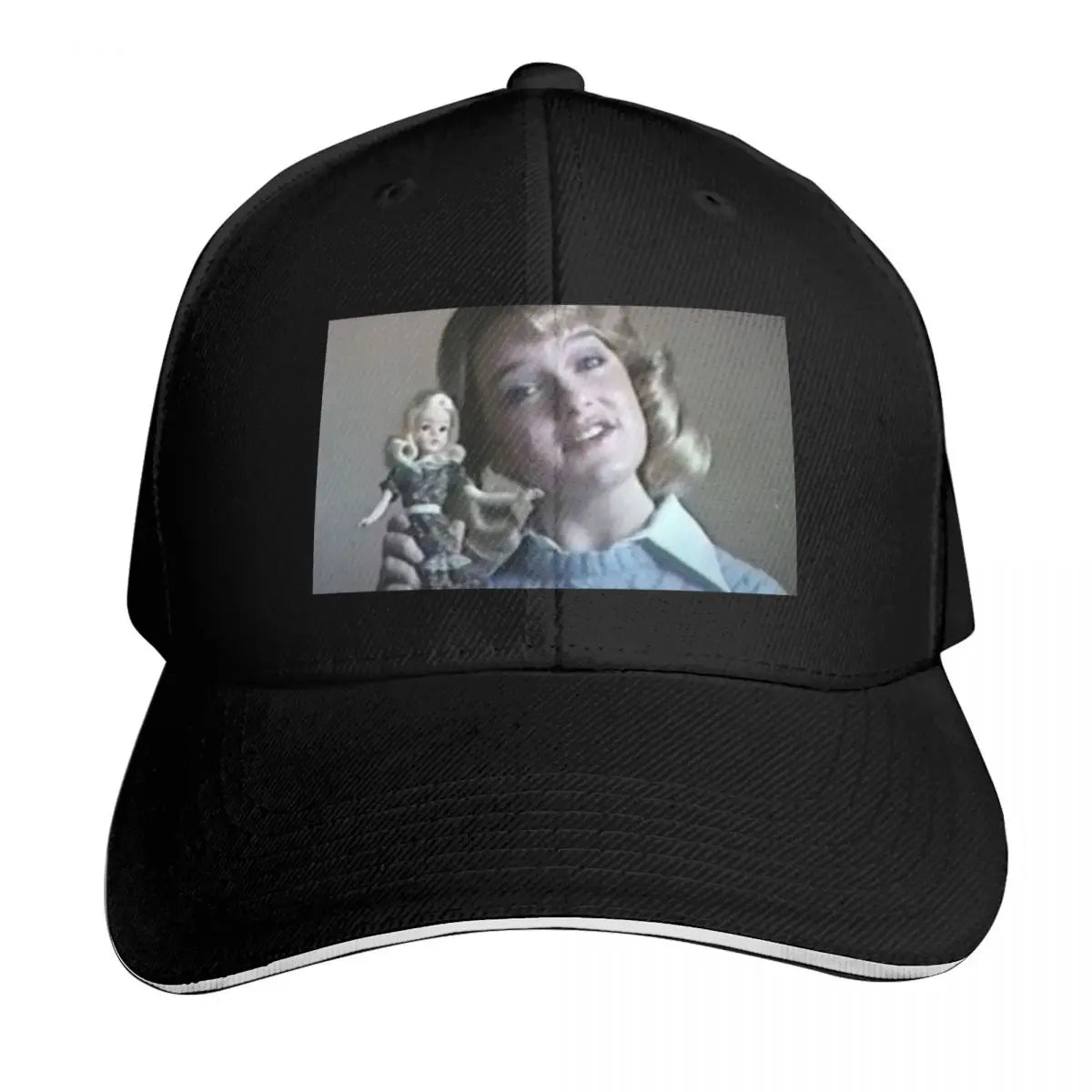 Susan Olsen And Cindy Doll Graphic Baseball Cap