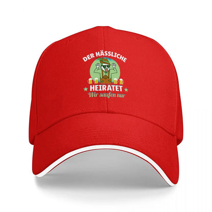 Der Hässliche Heiratet Owl Baseball Cap