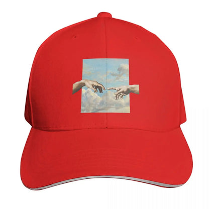 Touch The God Creation Of Adam UPF 50+ Baseball Cap