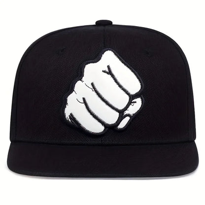 Fist Leather Label Snapback Cap