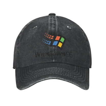 Windows 95 Galaxy Vintage Washed Baseball Cap