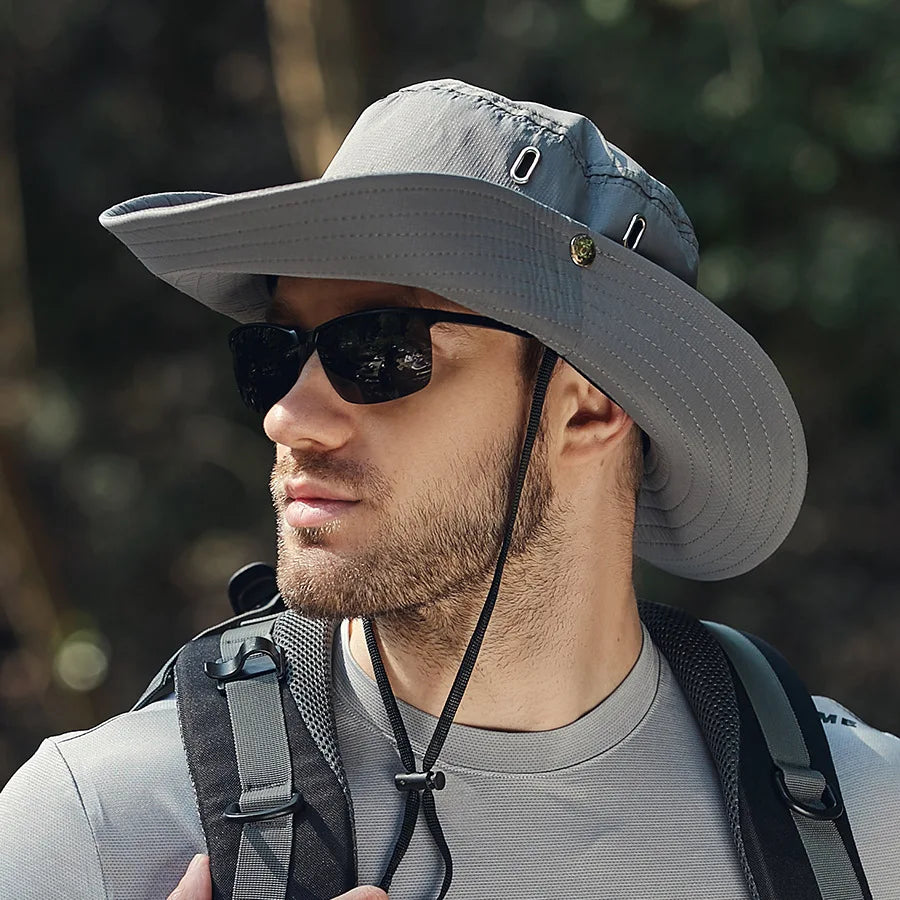 Summer Bucket Hat For Men Size 58-60cm