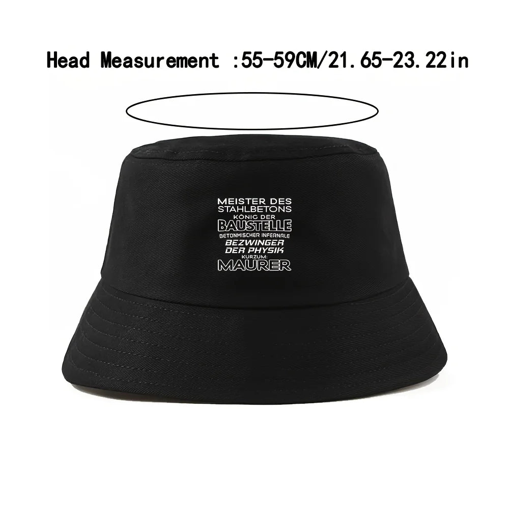 Meister Baustelle Maurer Summer Bucket Hat