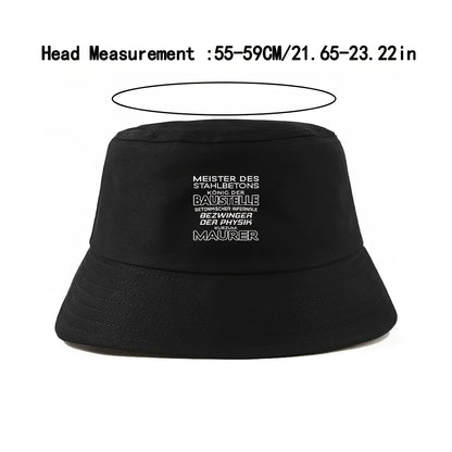 Meister Baustelle Maurer Summer Bucket Hat