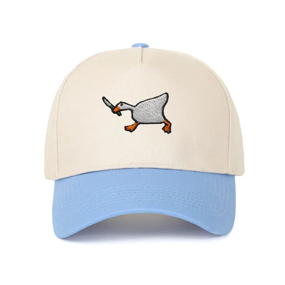Big Goose Embroidered Colorblock Baseball Cap