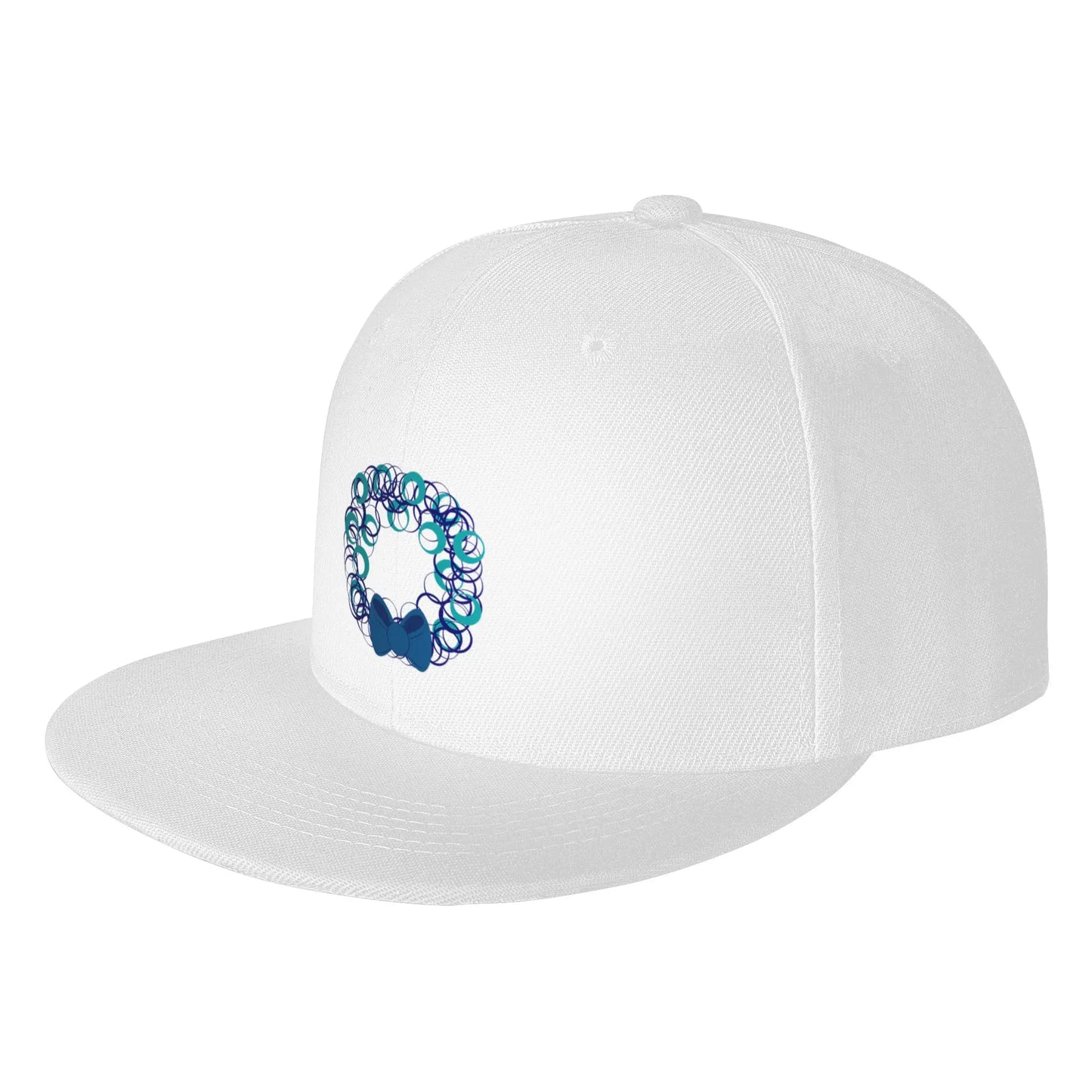 Wintery Wreath Fashion Snapback Cap