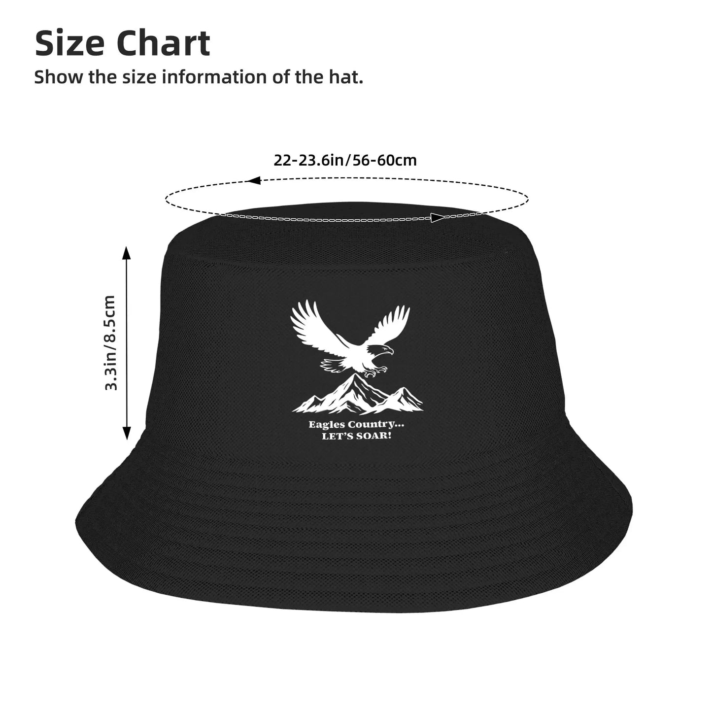Couple Eagle Lets Soar Bucket Hat