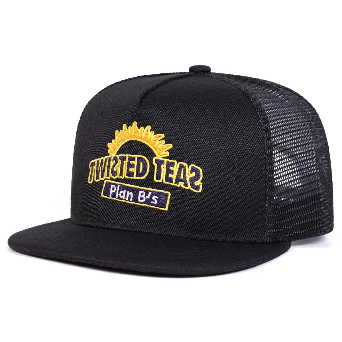 TWISTED TEAS Embroidery Casual Snapback Cap