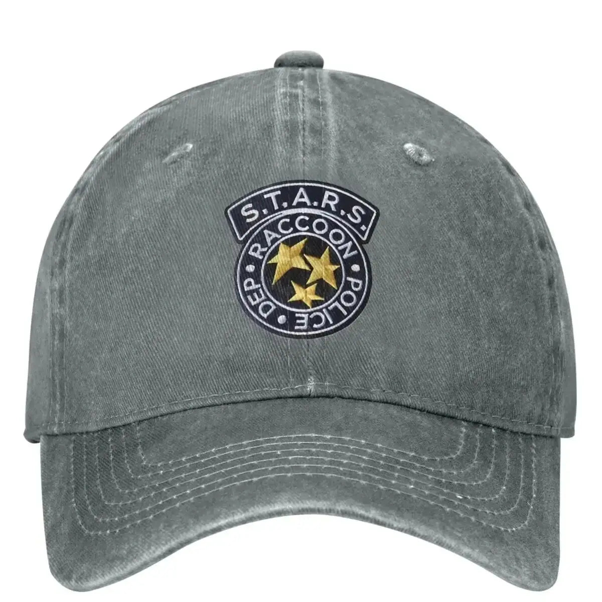 Stars Logo Baseball Cap Residents Evils Game Unisex Teens Design