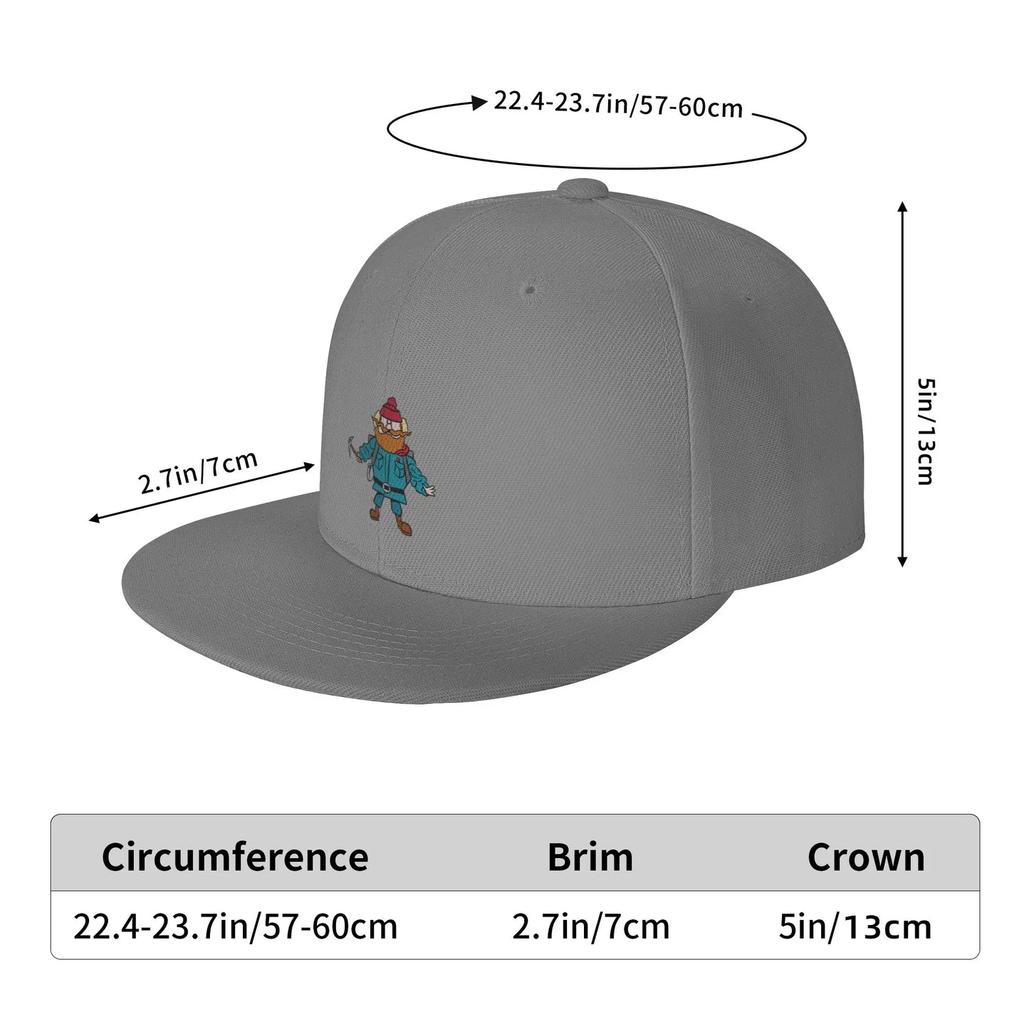Fashion Rudolph Bumble Monster Christmas Snapback Cap