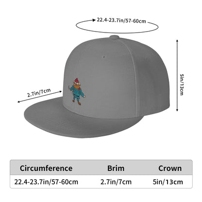 Fashion Rudolph Bumble Monster Christmas Snapback Cap