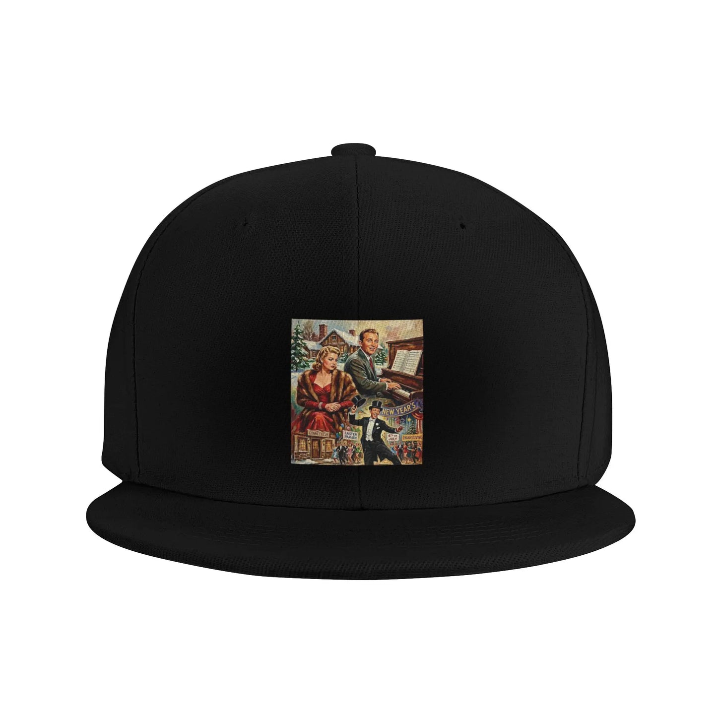 Holiday Inn Celebration Art Print Snapback Cap
