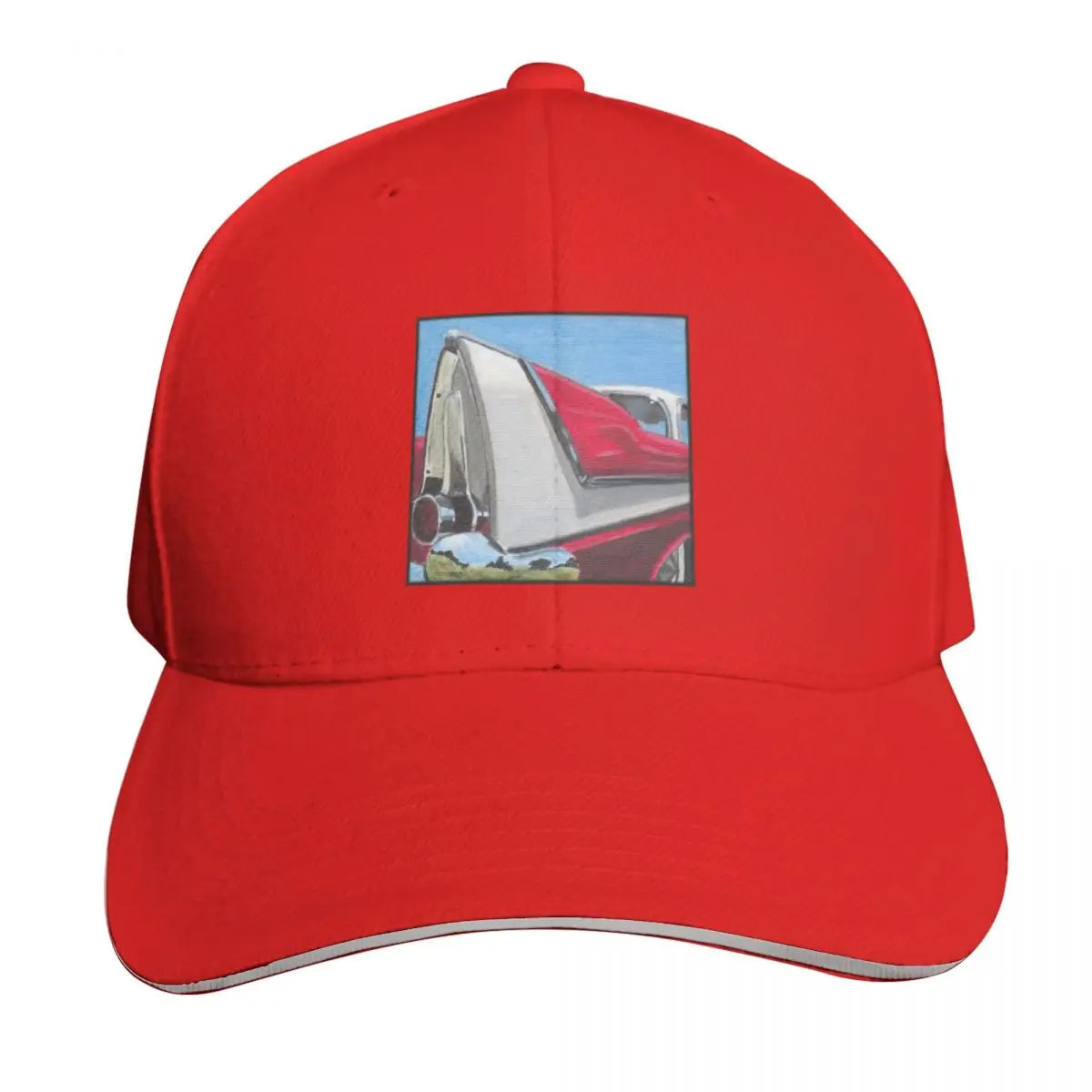 1958 Plymouth Belvedere Tail Fin Classic Baseball Cap