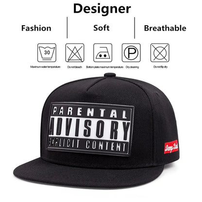 Offset Printed Cotton Mesh Snapback Cap for Hip-Hop