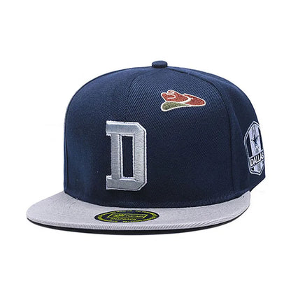Cartoon Anime Unisex Flat Brim Hip-Hop Snapback Cap