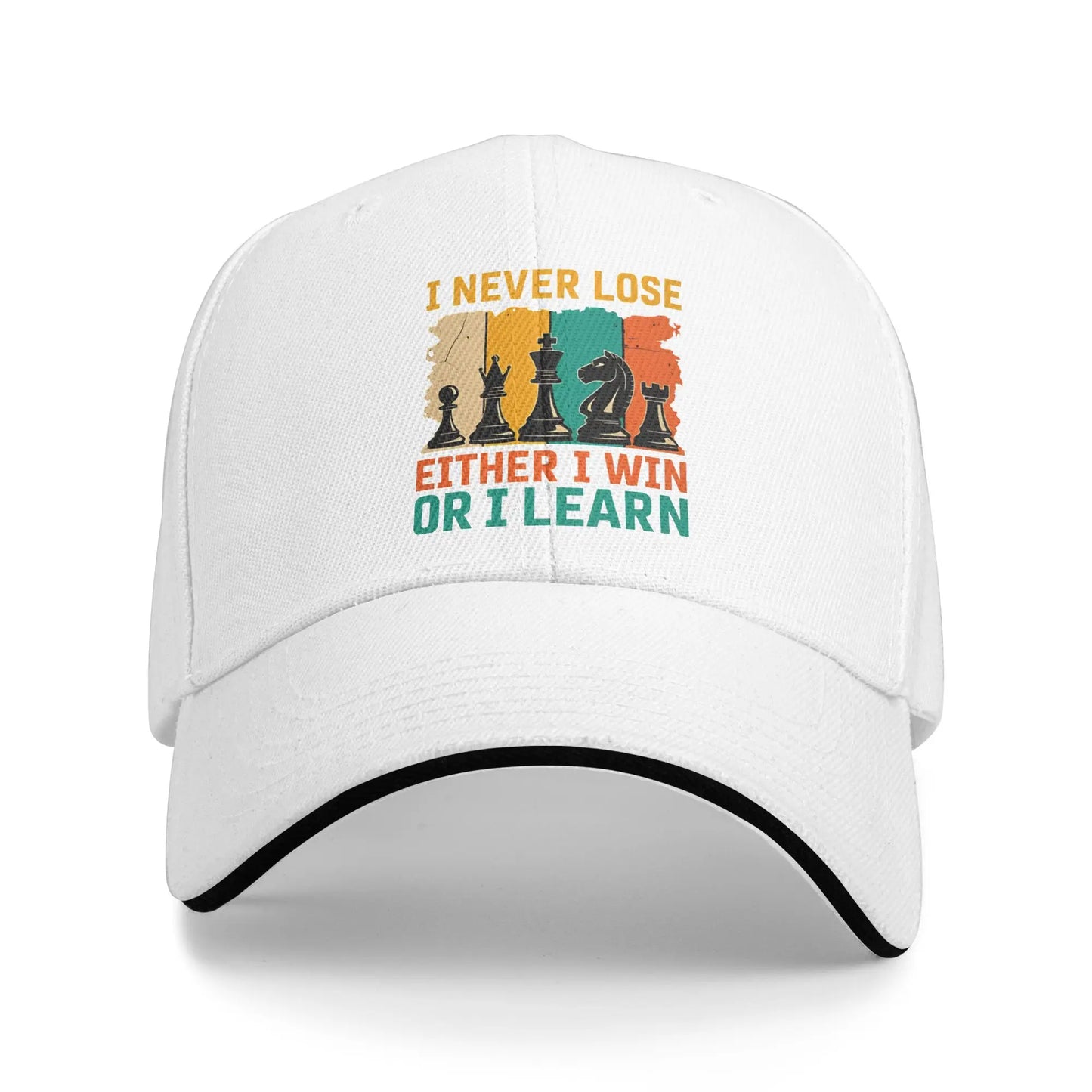 I Win Or I Learn Baseball Cap