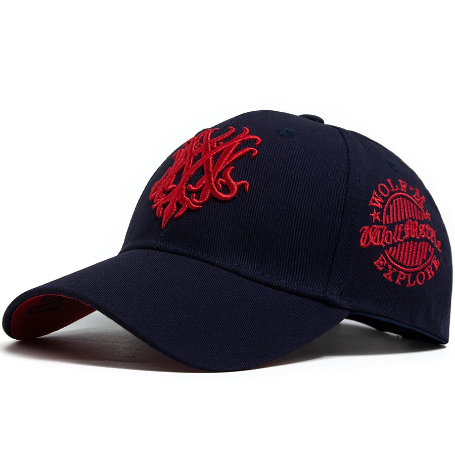 New Totem Embroidered Cotton Baseball Cap
