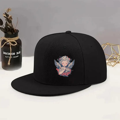 Angel Shh Snapback Cap