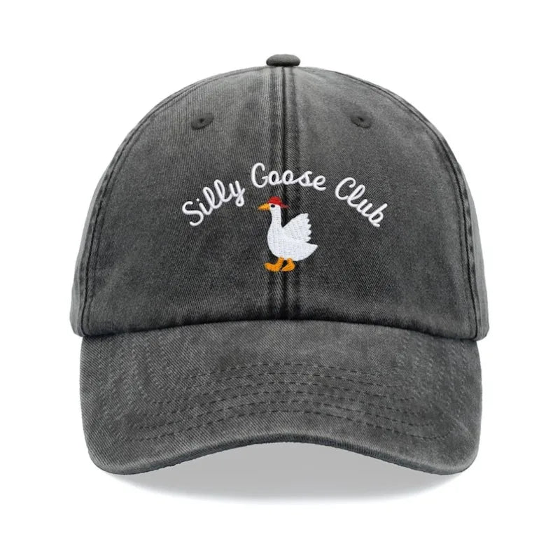 Vintage Chicken Print Adjustable Baseball Cap