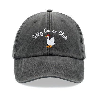 Vintage Chicken Print Adjustable Baseball Cap