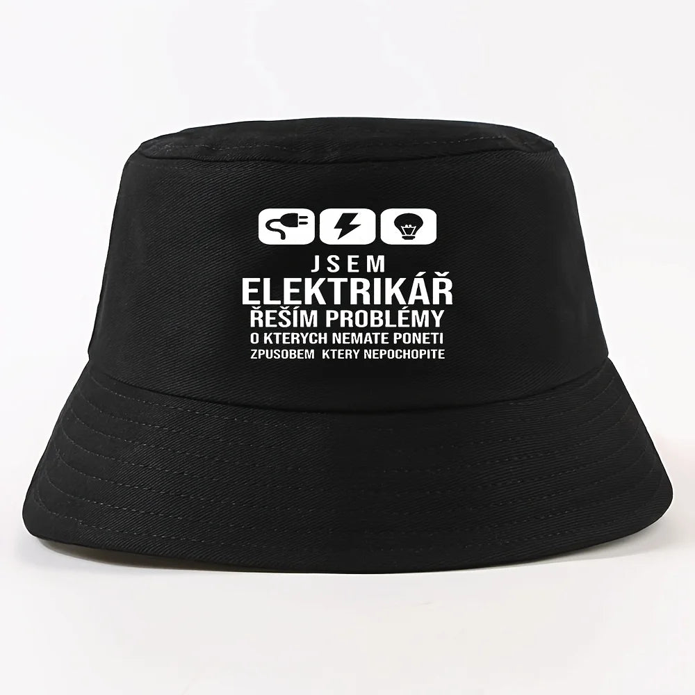 Plug Lightning Foldable Bucket Hat