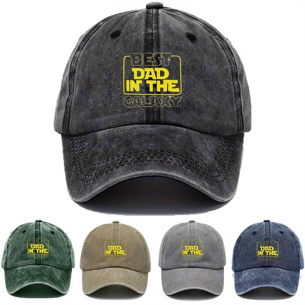Best Dad In The Galaxy Baseball Cap