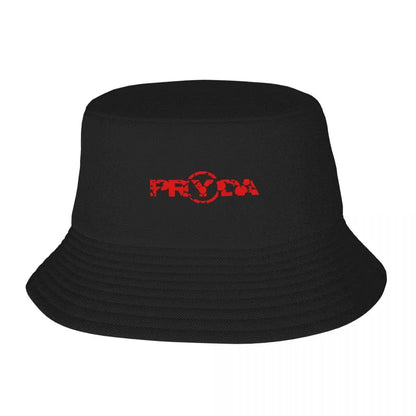 Eric Prydz Red Pryda Logo Essential Bucket Hat