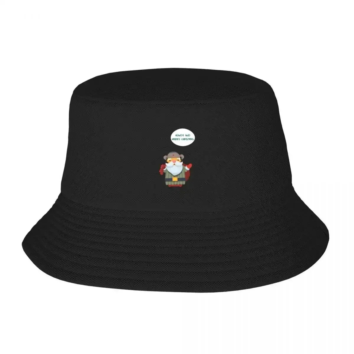 Western Cowboy Christmas Howdy Bucket Hat
