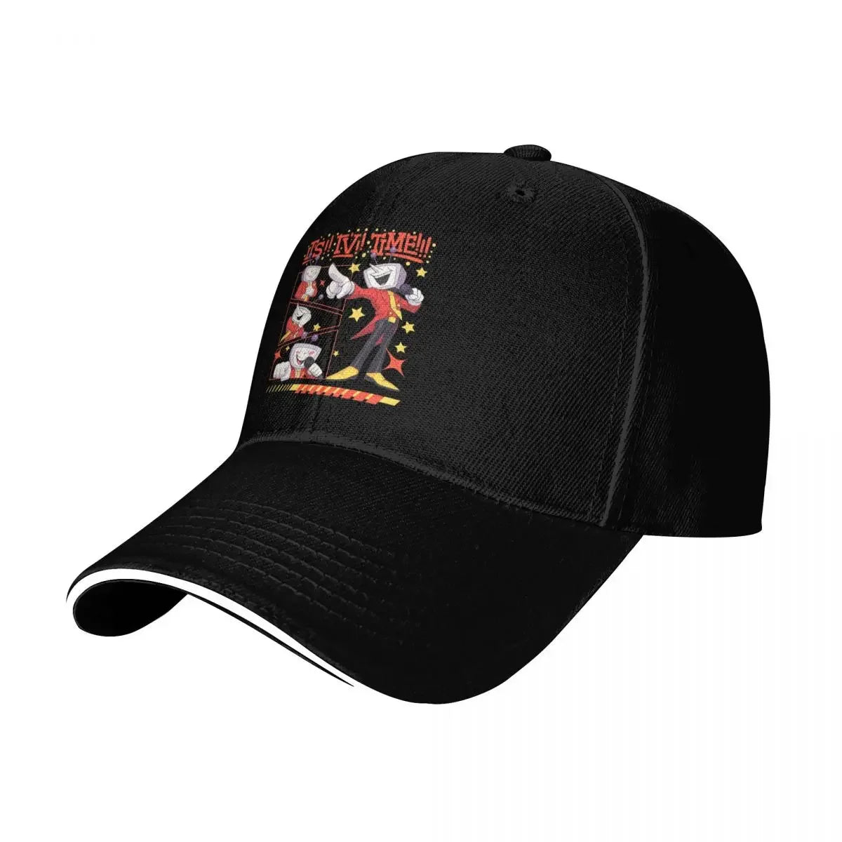 Tenna Deltarune TV Time Gaming Baseball Cap