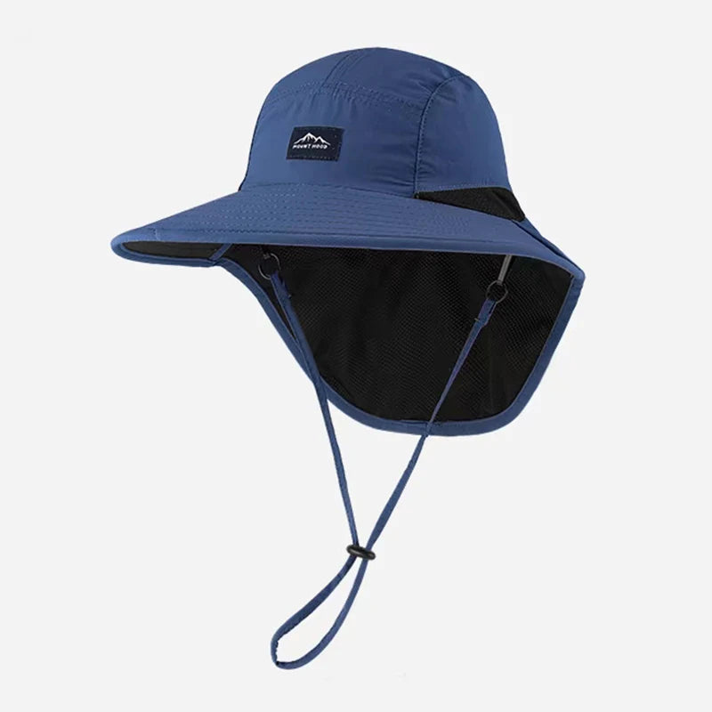 Waterproof Quick-Dry Wide Brim Outdoor Bucket Hat