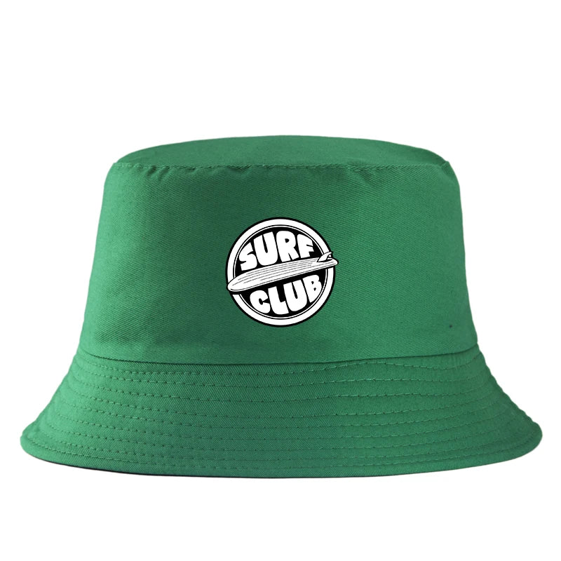 Surf Club Bucket Hat Men Women Summer Beach