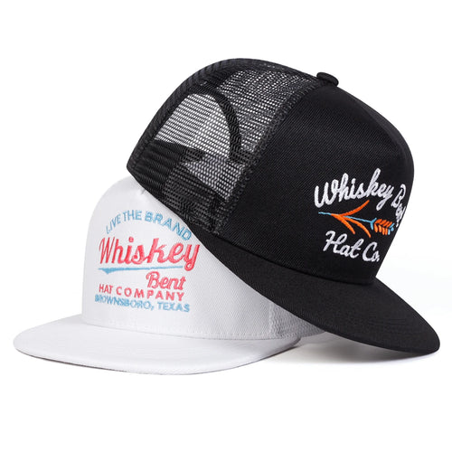 Unisex Letter Embroidery Hip- Hop Net Hats Spring Summer Outdoor