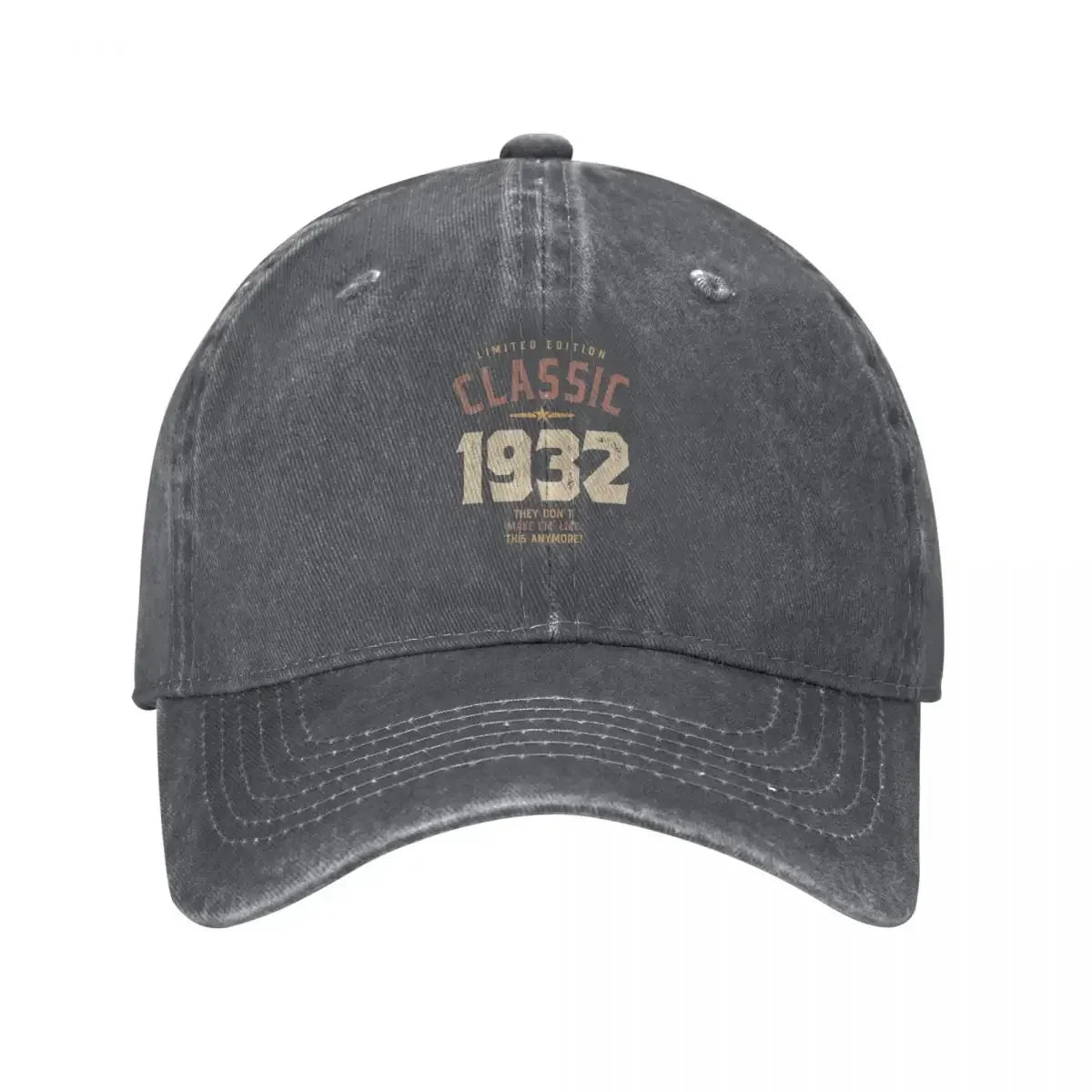 Classic 1932 Vintage Birthday Baseball Cap
