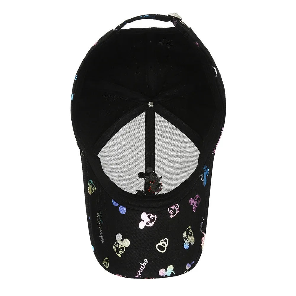 Hot Sale Women Cartoon Cap Mickey Mouse Baseball Cap Size 55-60cm