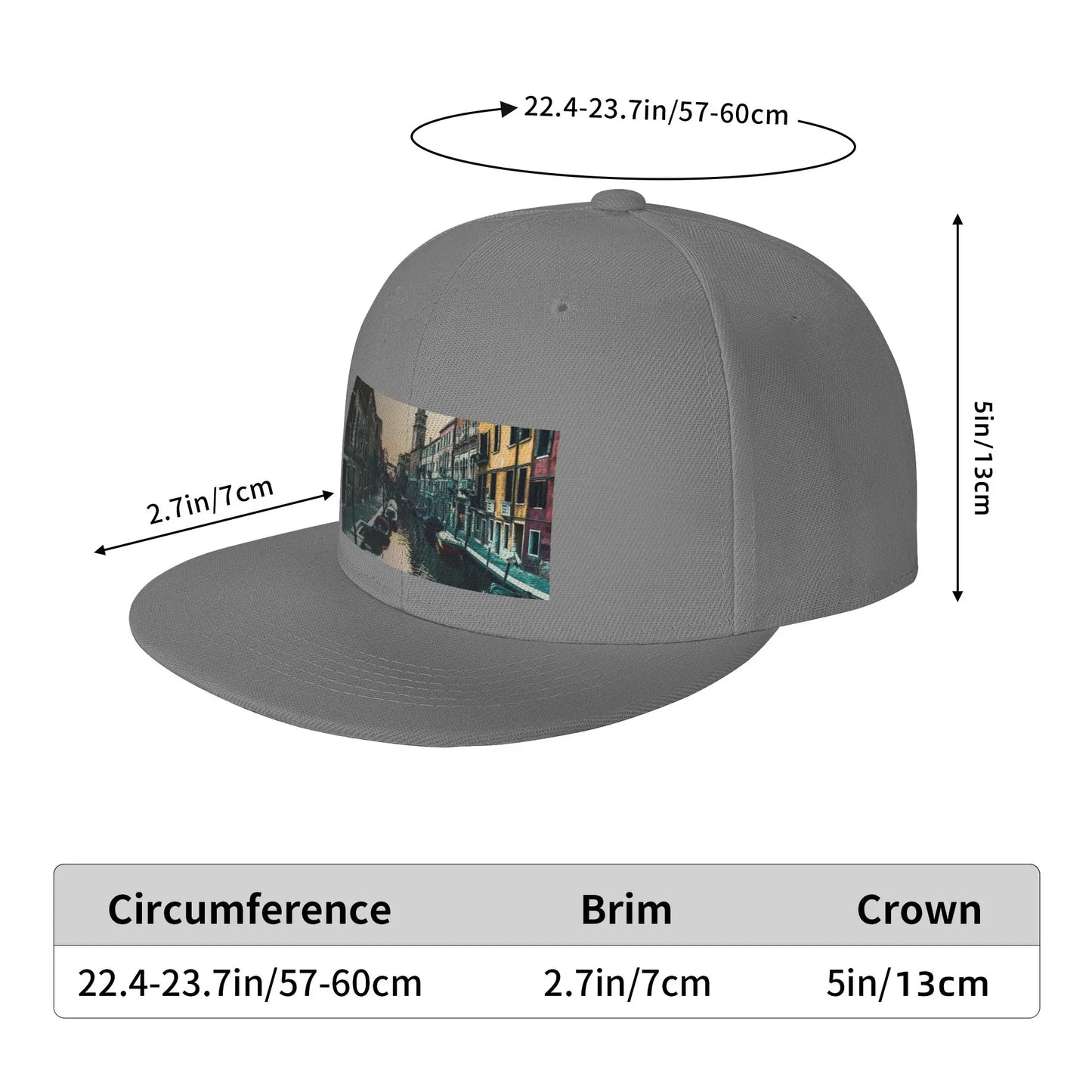 Venice Italy City Snapback Cap